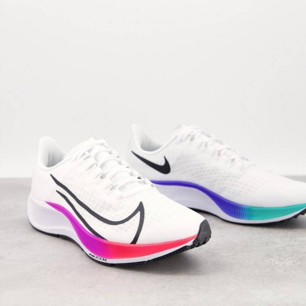 Wmns Air Zoom Pegasus 37 'White Multi-Color'